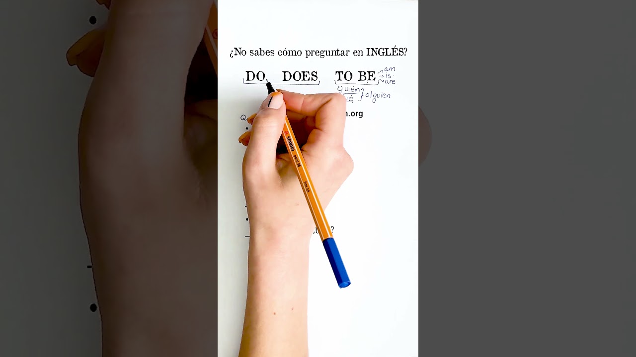 🚀UN TRUCO para APRENDER a HACER PREGUNTAS en INGL&Eacute;S con DO, DOES y TO BE 🧠 &iquest;Lo sab&iacute;as?