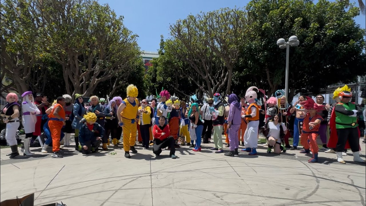 Dragon Ball Cosplay Gathering. Anime Expo 2026.