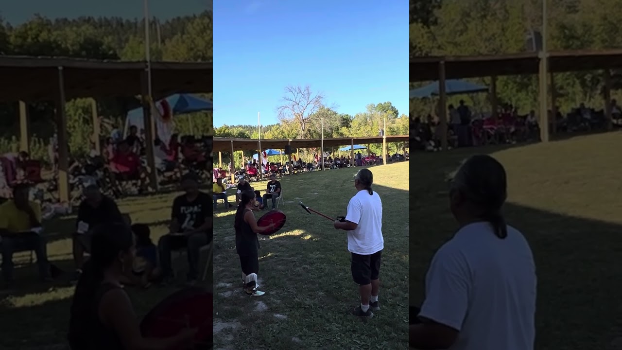 Porcupine Hand Drum Contest 2023 - Chaz White Feather - Kahomni Song