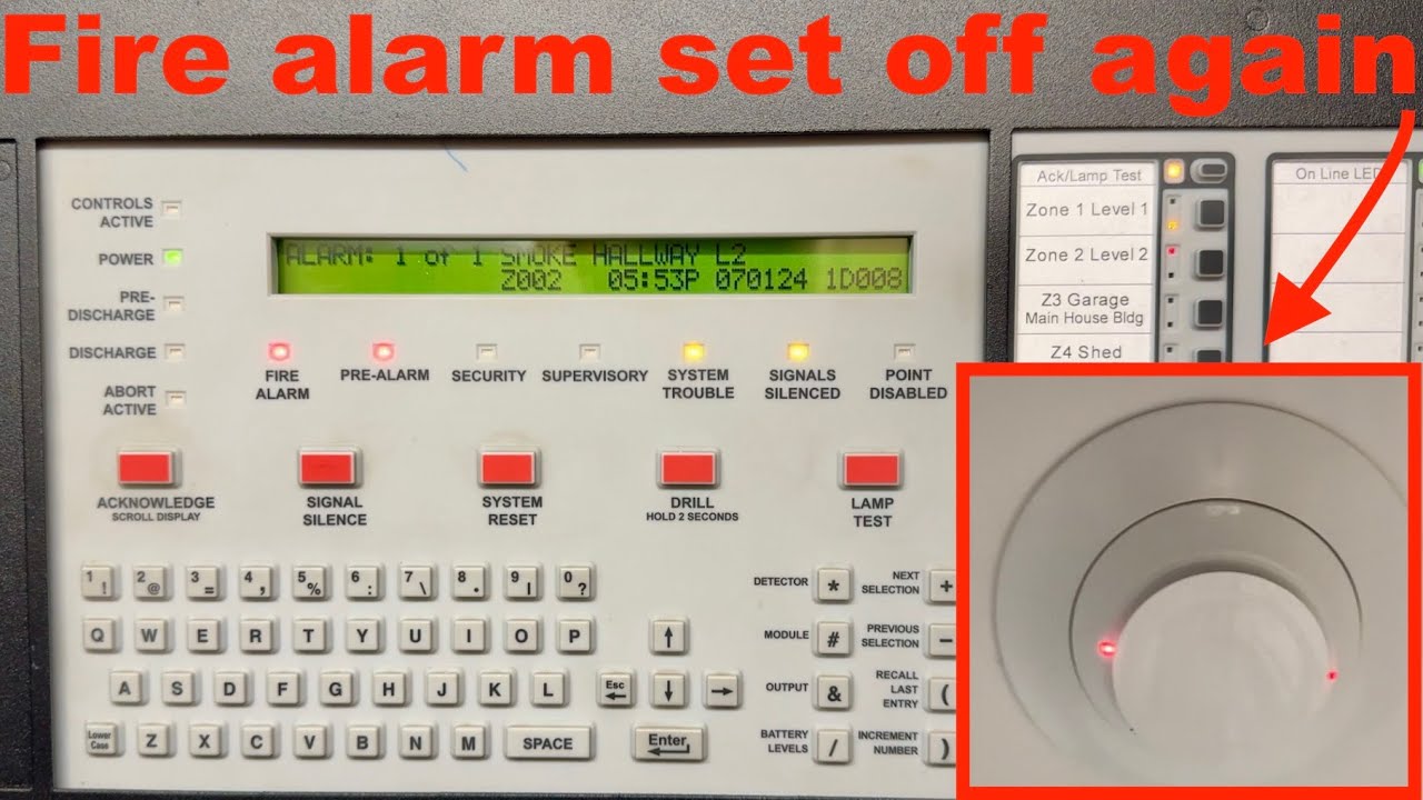 Home Fire Alarm System Gets Set Off Again!