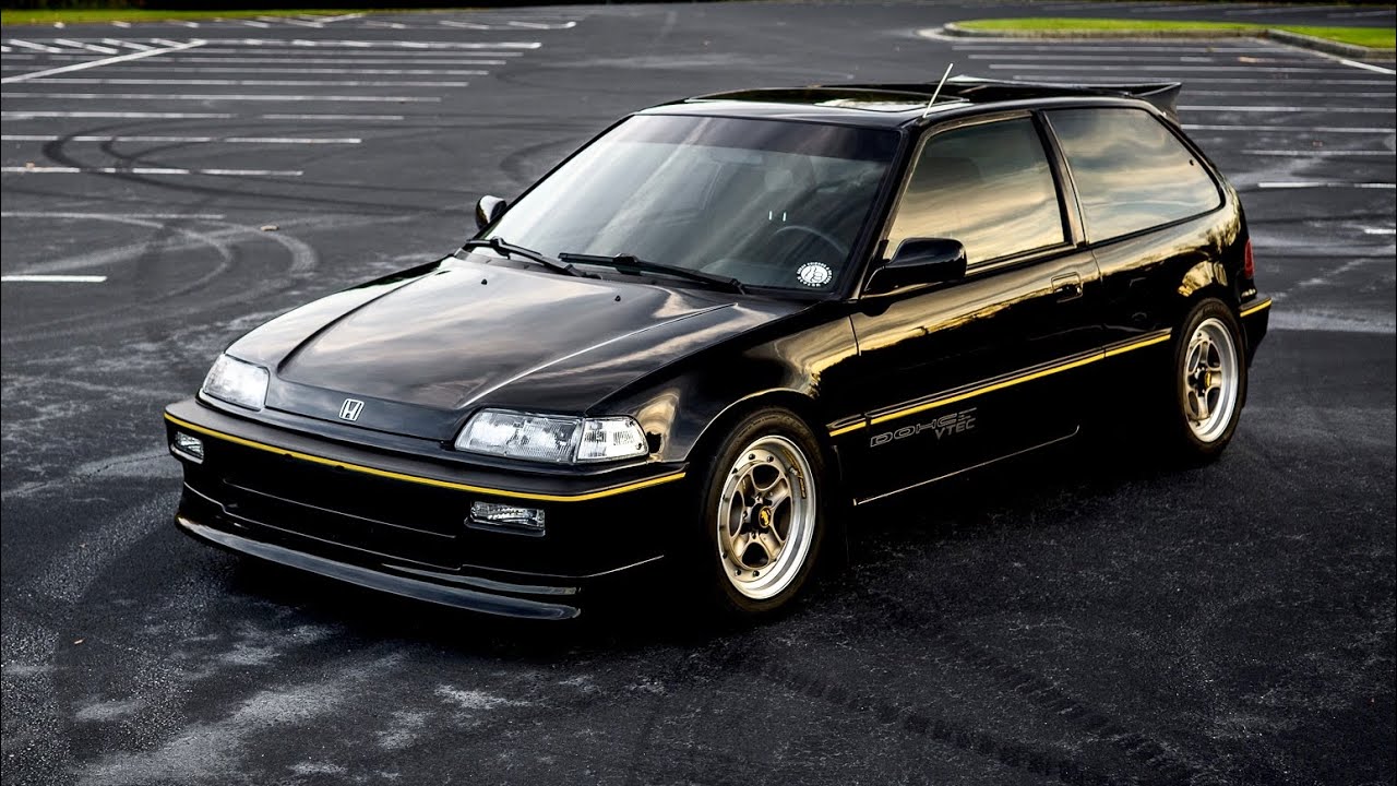 B16 Swapped EF Hatch | Honda Civic Si 1989 года