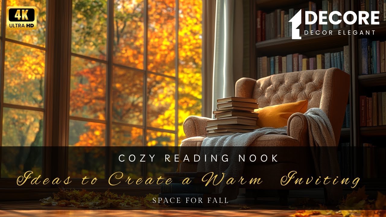 Cozy Reading Nook Ideas to Create a Warm, Inviting Space for Fall