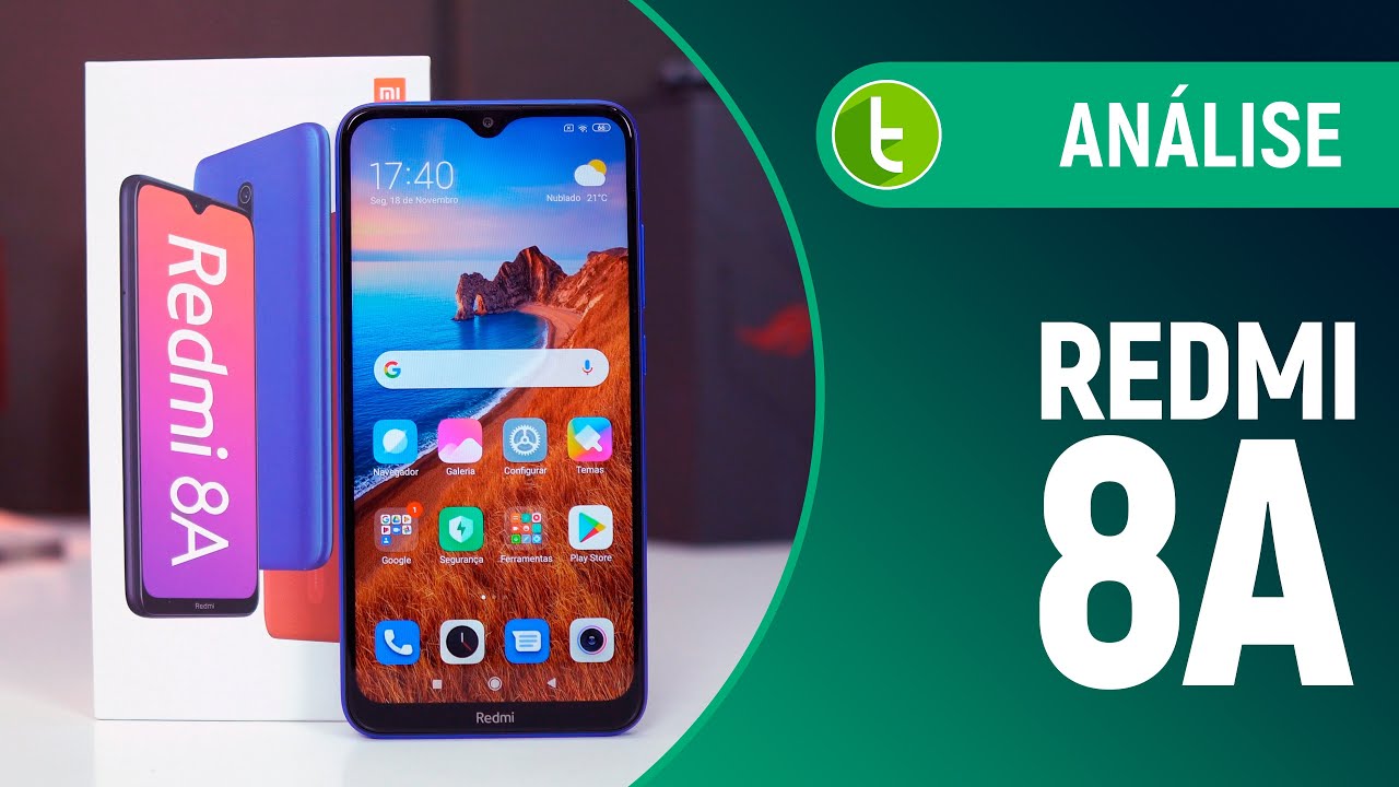REDMI 8A é um 7A da XIAOMI com TELA MAIOR | Análise / Review