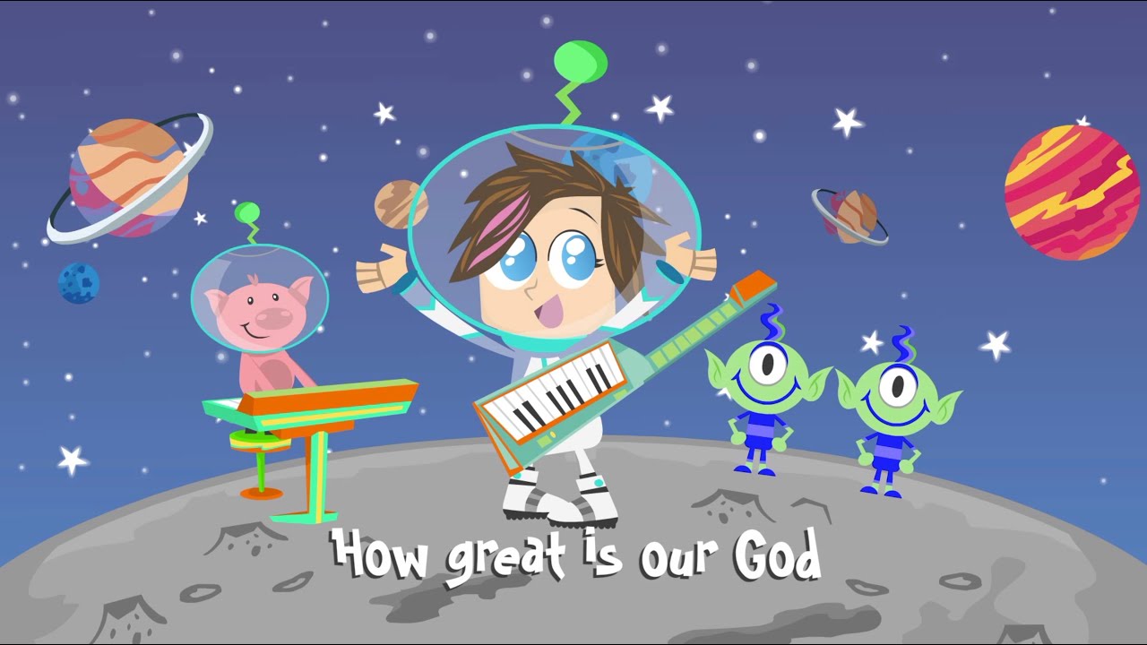 Yancy & Little Praise Party - Out of This World [OFFICIAL MUSIC VIDEO] Kids Worship Music Song