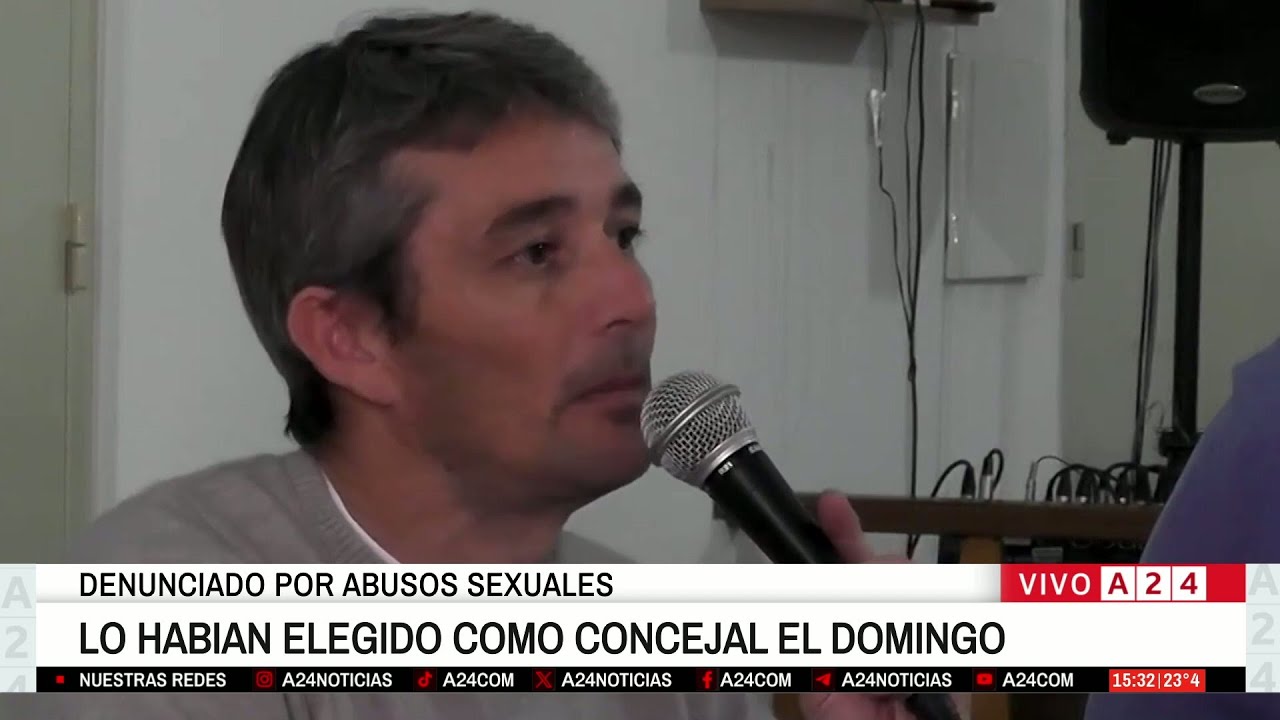 🔴  MATÍAS ROJAS, EL CONCEJAL DE BAHÍA BLANCA ACUSADO DE ABUSO SEXUAL DE MENORES