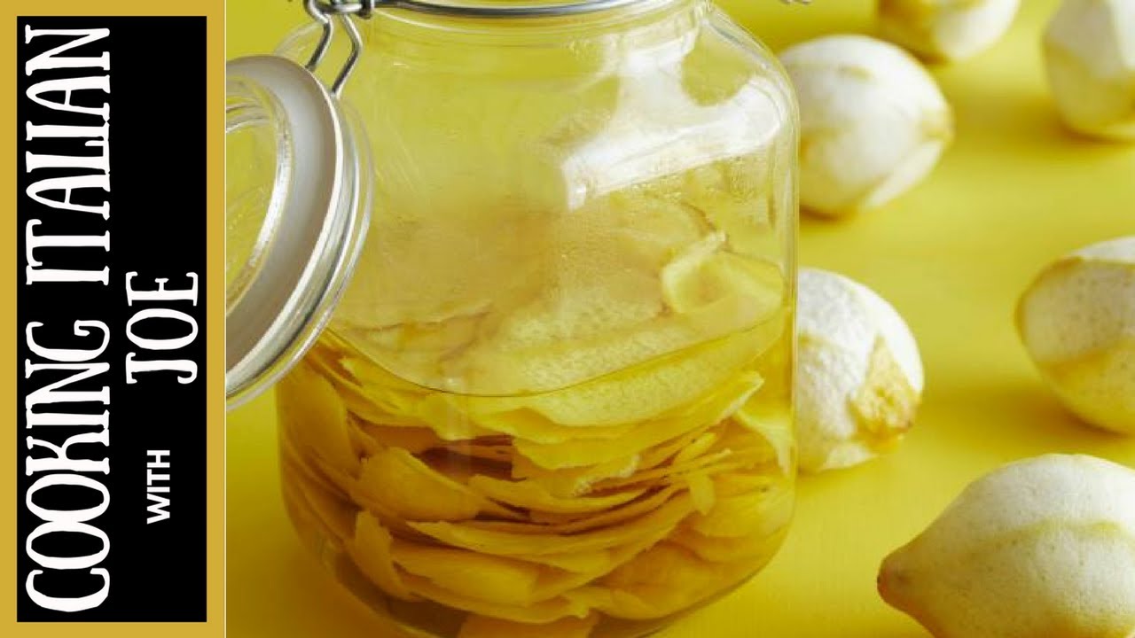 Authentic Limoncello | Cooking Italian with Joe