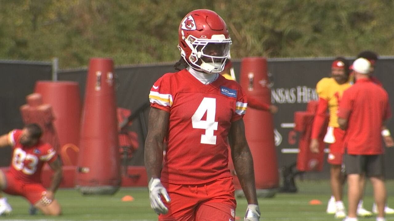 &lsquo;Great to have him back&rsquo;: Rashee Rice returns to practice following suspension