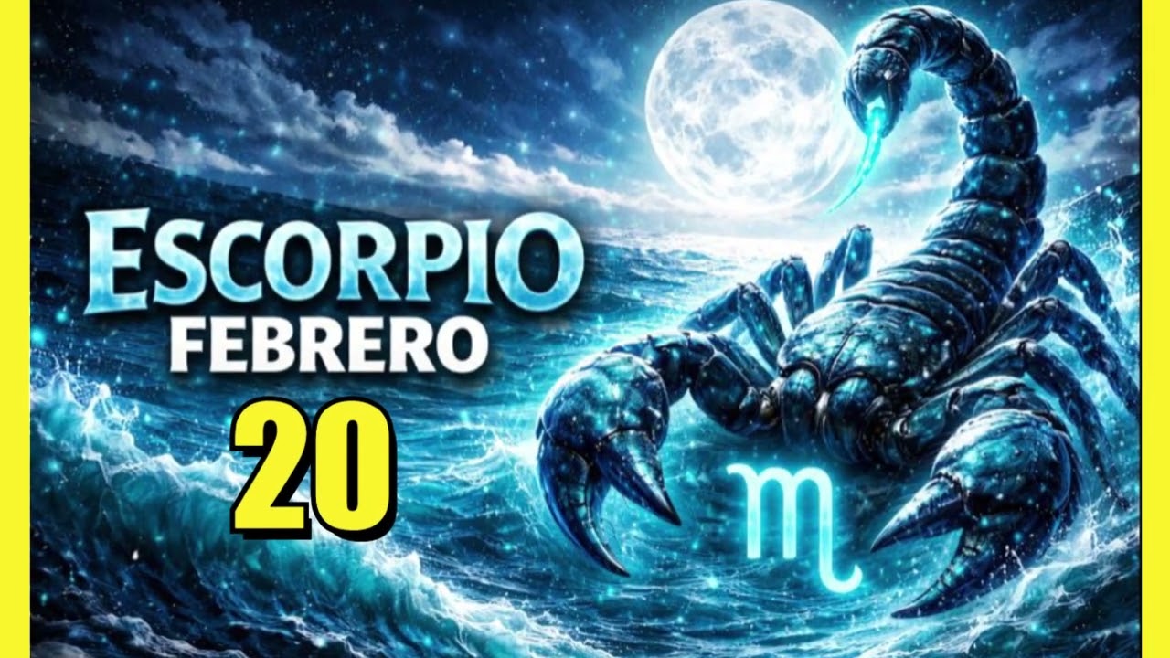 ESCORPIO ♏ La vida está esperándote con un futuro brillante