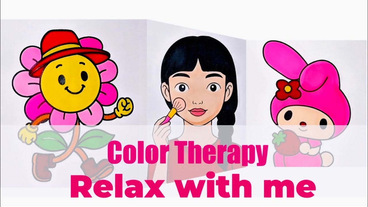 Soothing Color Therapy 🎨 | Cute & Relaxing Coloring💞