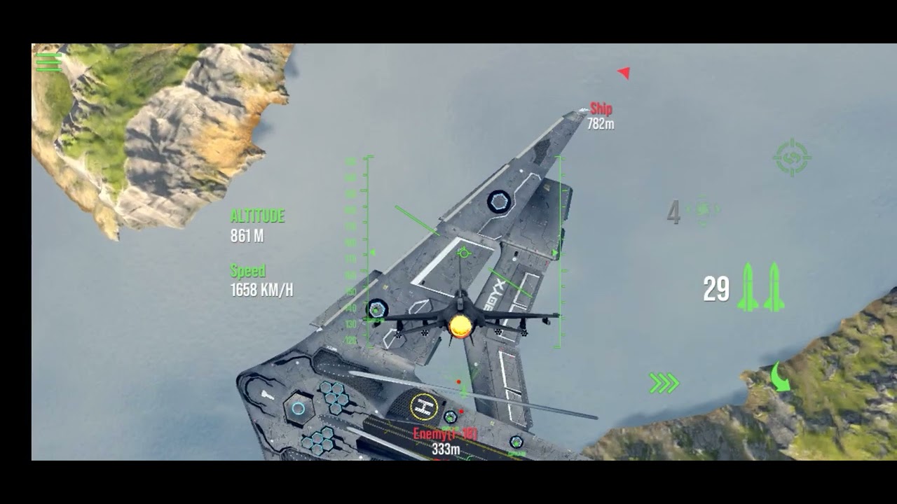 Fight between jets mission