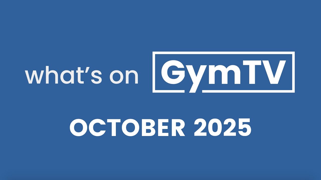 What's on GymTV - October 2025