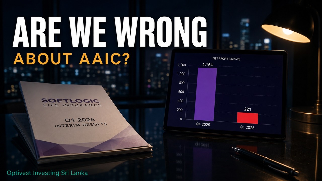 Обзор финансовых показателей Optivest: Softlogic Life (AAIC) за 1 квартал 2026 года