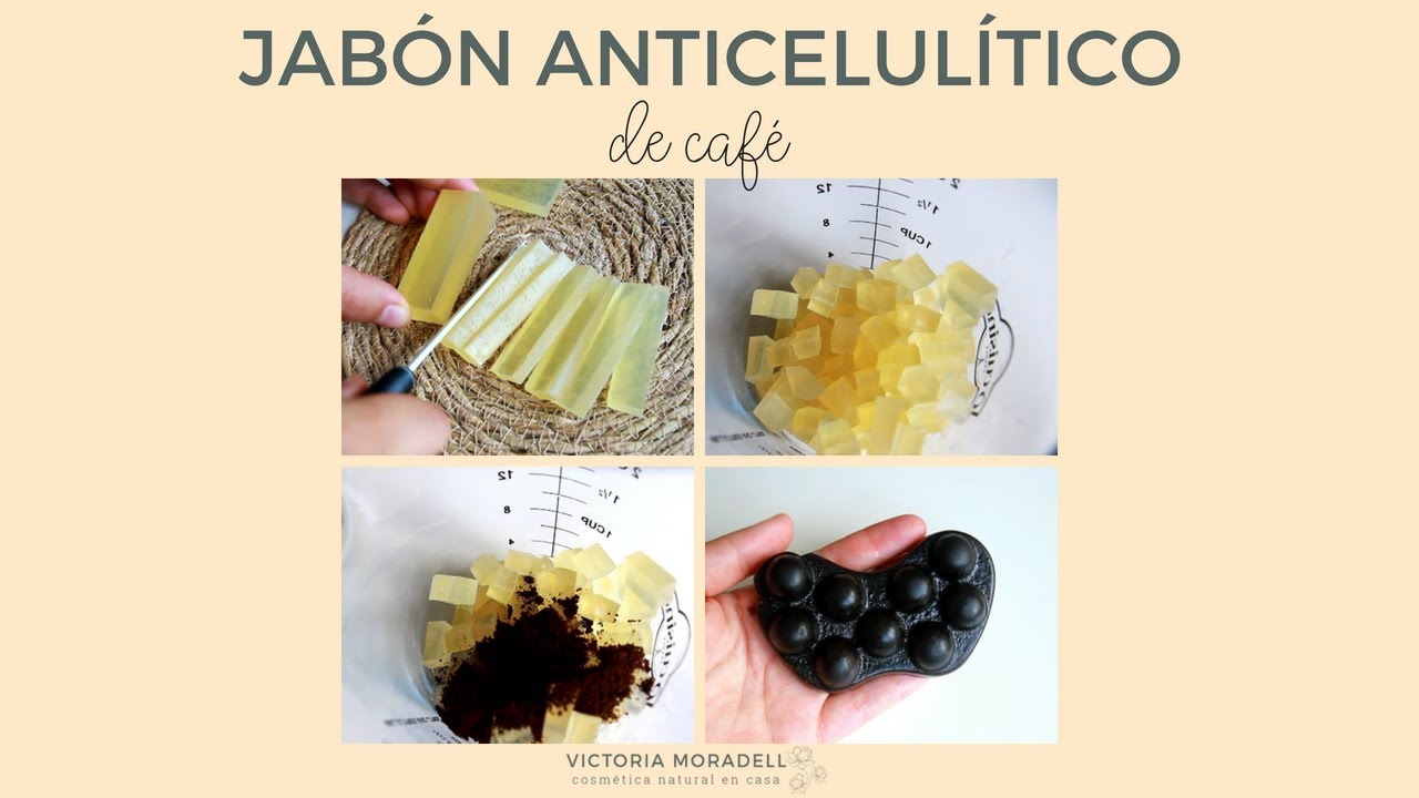 JABÓN ANTICELULÍTICO | Glicerina+ café