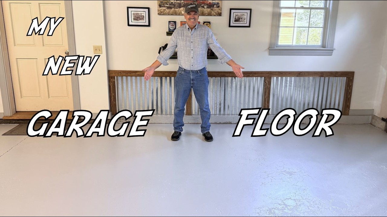 Painted My Garage Floor With an Epoxy Coating And I Love It