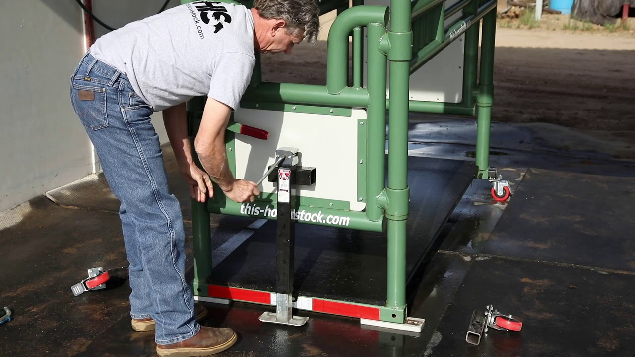 THIS-HorseStock,www.this-horsestock.com,jack & casters for portable equine stock.