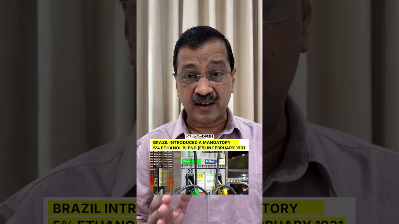 E20 Fuel पर BJP के दावों की Kejriwal ने खोली पोल! ☝🏻#arvindkejriwal #nitingadkari #e20 #ethanolfuel