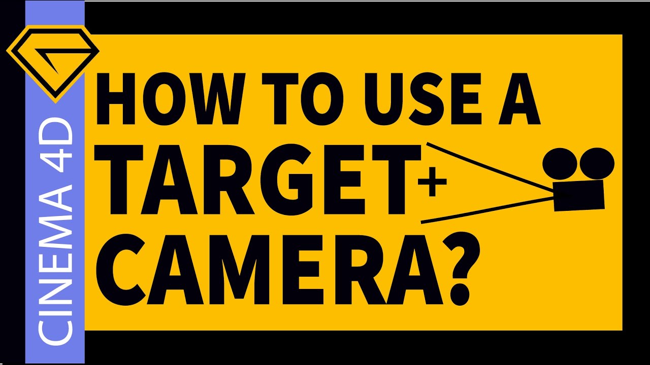 How to use a Target Camera? | Cinema 4D Tutorial