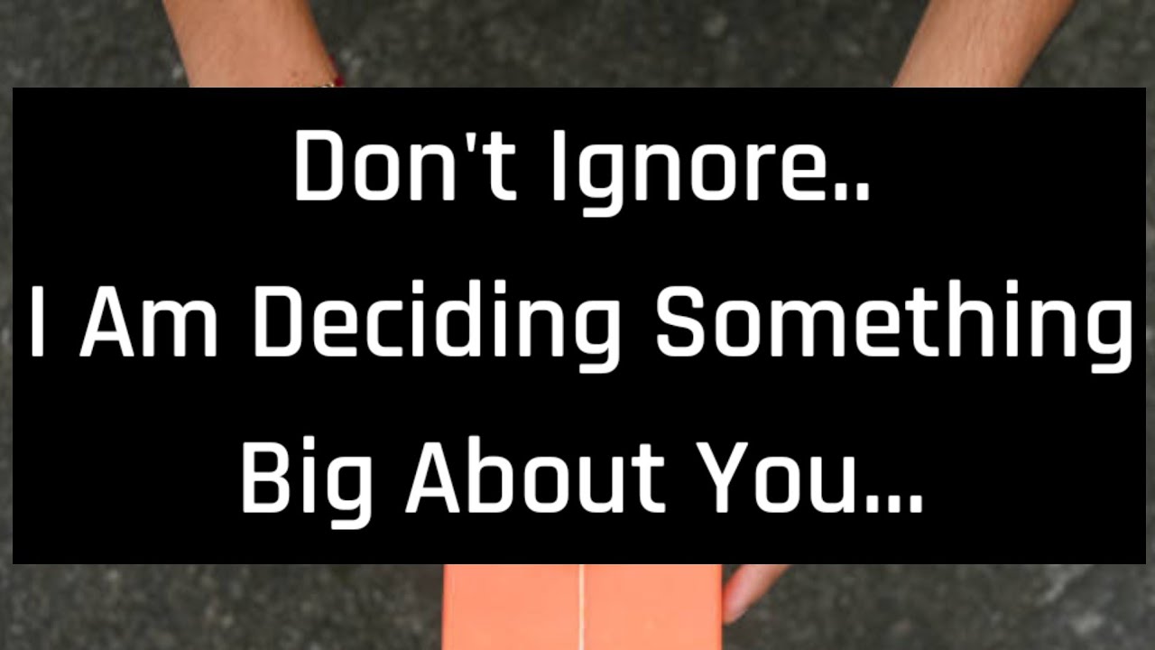 Love Letter 😘💖💌 || Don't Ignore.. I Am Deciding Something Big About You... 🥰🌹🫂💕❤️ || DM to DF🫂😍♾️❤️