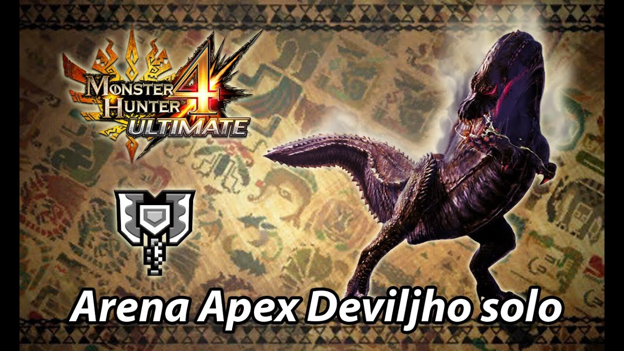 MH4U Grudge Match: Apex Deviljho solo (Charge Blade) - 2'45''43 (S-Rank)
