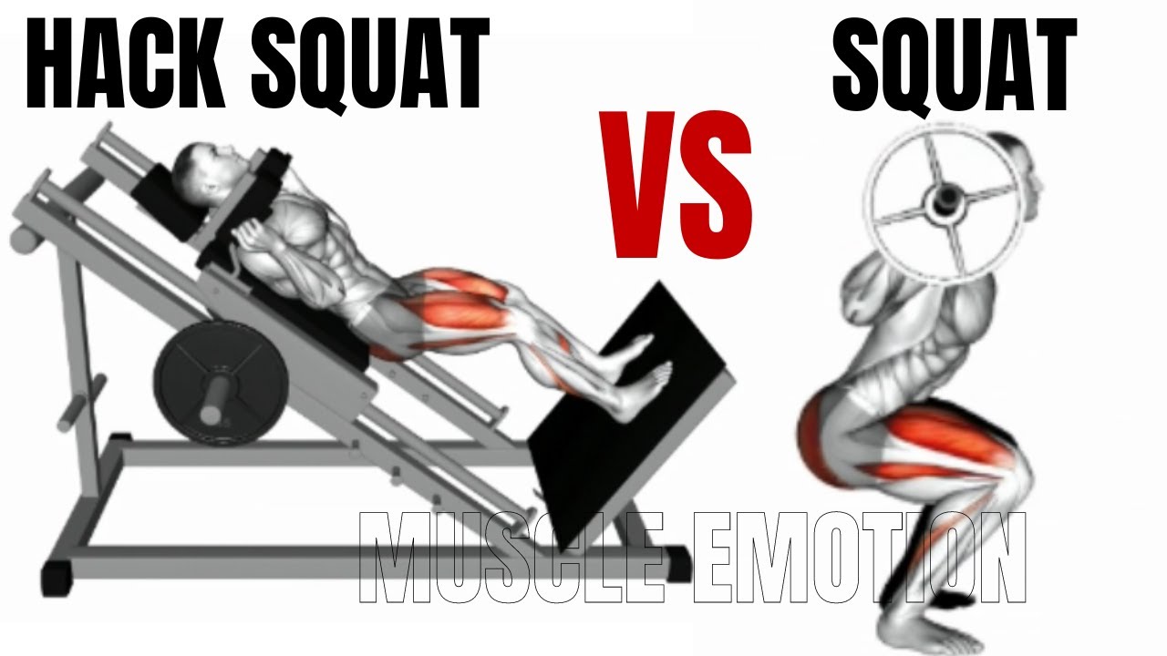 SQUAT VS HACK SQUAT? Which is the best exercise to build big legs?