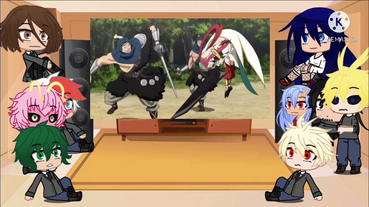 Mha react to Magi 4/4