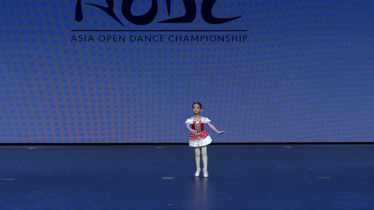 Classical Solo, Asia Open Dance Championship 2023, Nur Qaireen Azra, 6, Gold Award, Top Scorer