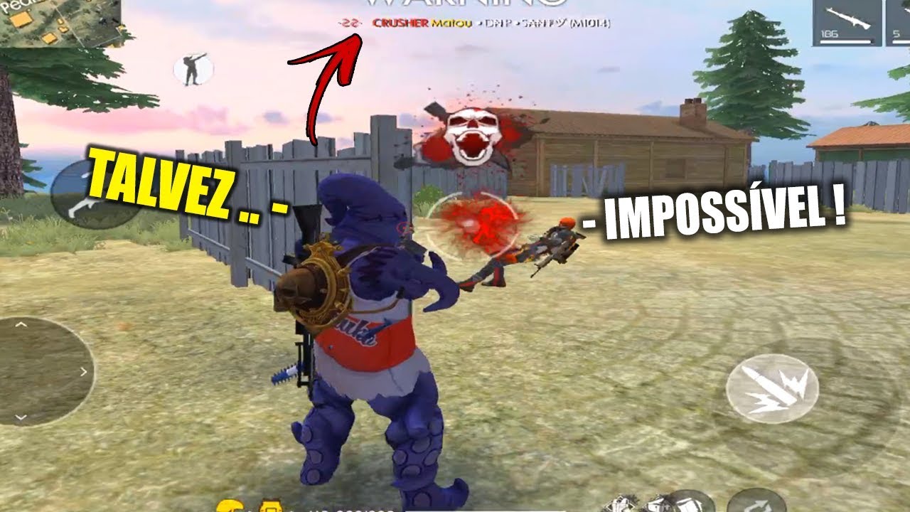 O POLVO MAIS MATADOR DO FREE FIRE !!