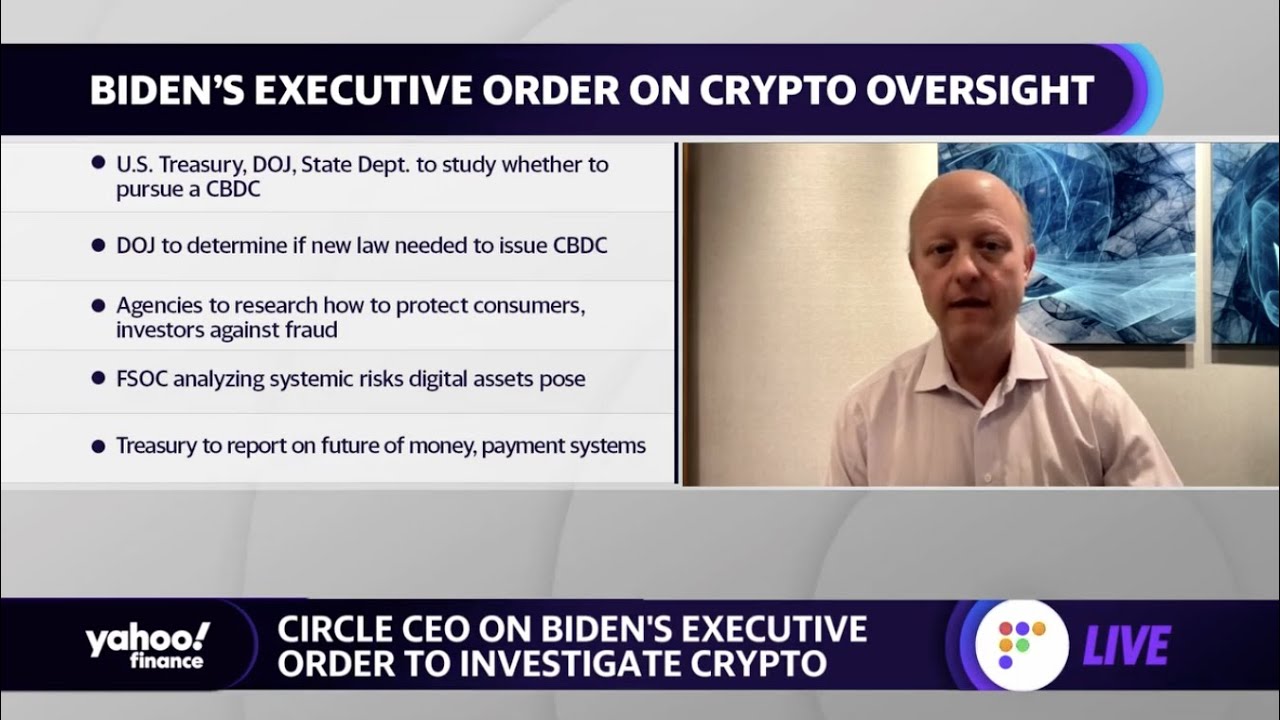 Why Biden&rsquo;s executive order on crypto is &lsquo;a watershed moment&rsquo;: Circle CEO