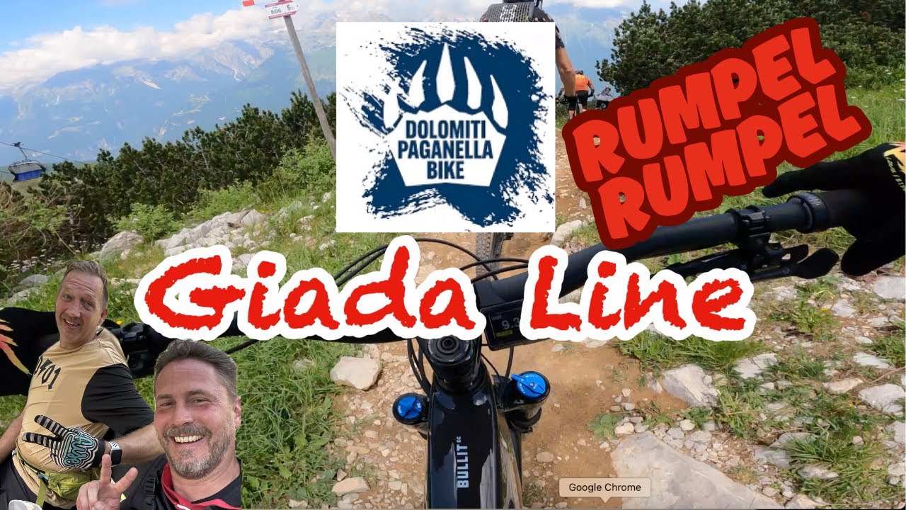 Ausruhen ist nicht | Giada Line Dolomiti Paganella | geile 7 km gerumpel  #mtb #enduromtb Full run