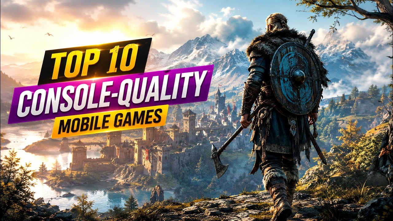 Top 10 Console-Quality Mobile Games 2026 | Mind-Blowing Android & iOS Games