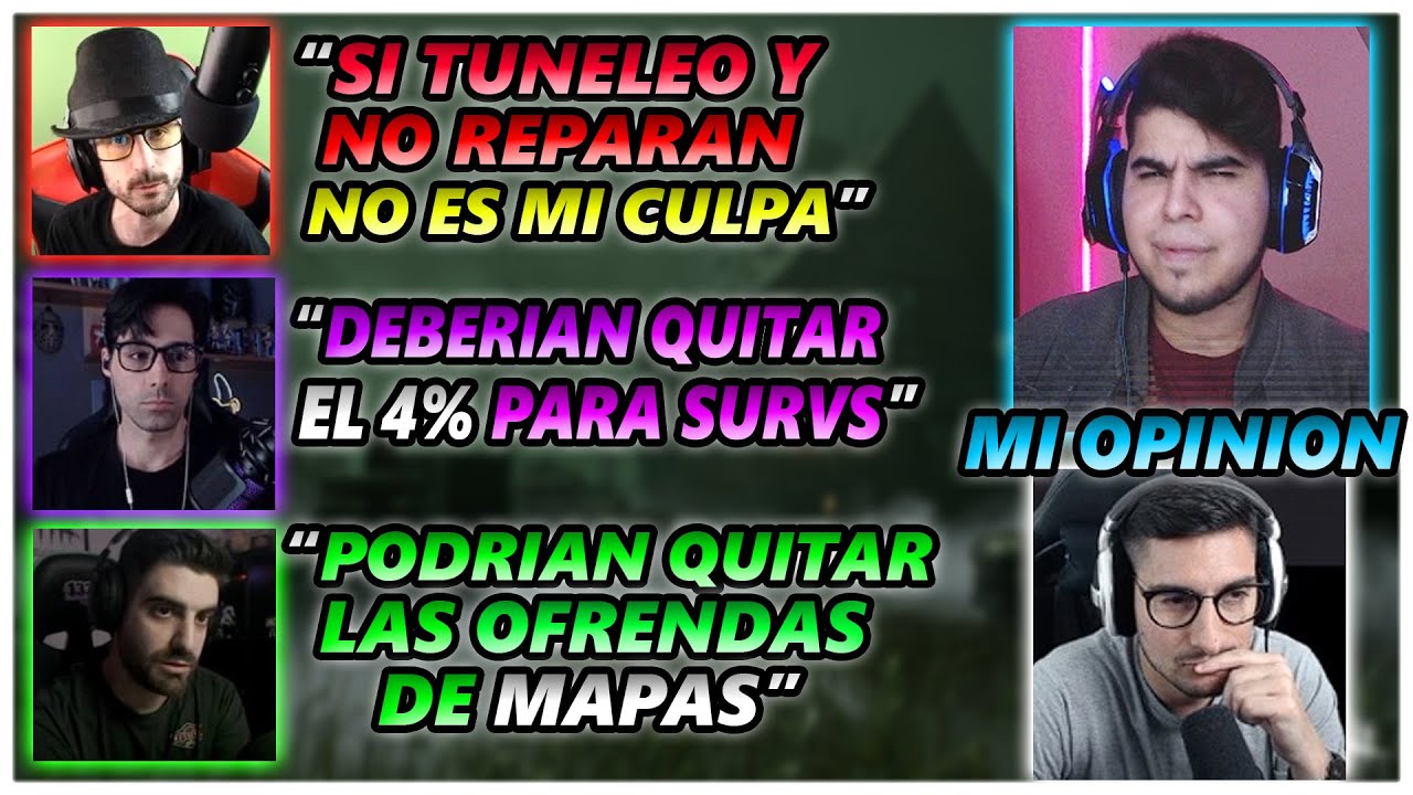 🔴 DEBATE DE REU SOBRE EL ESTADO DEL DBD (MI OPINION)🤔 Dead By Daylight