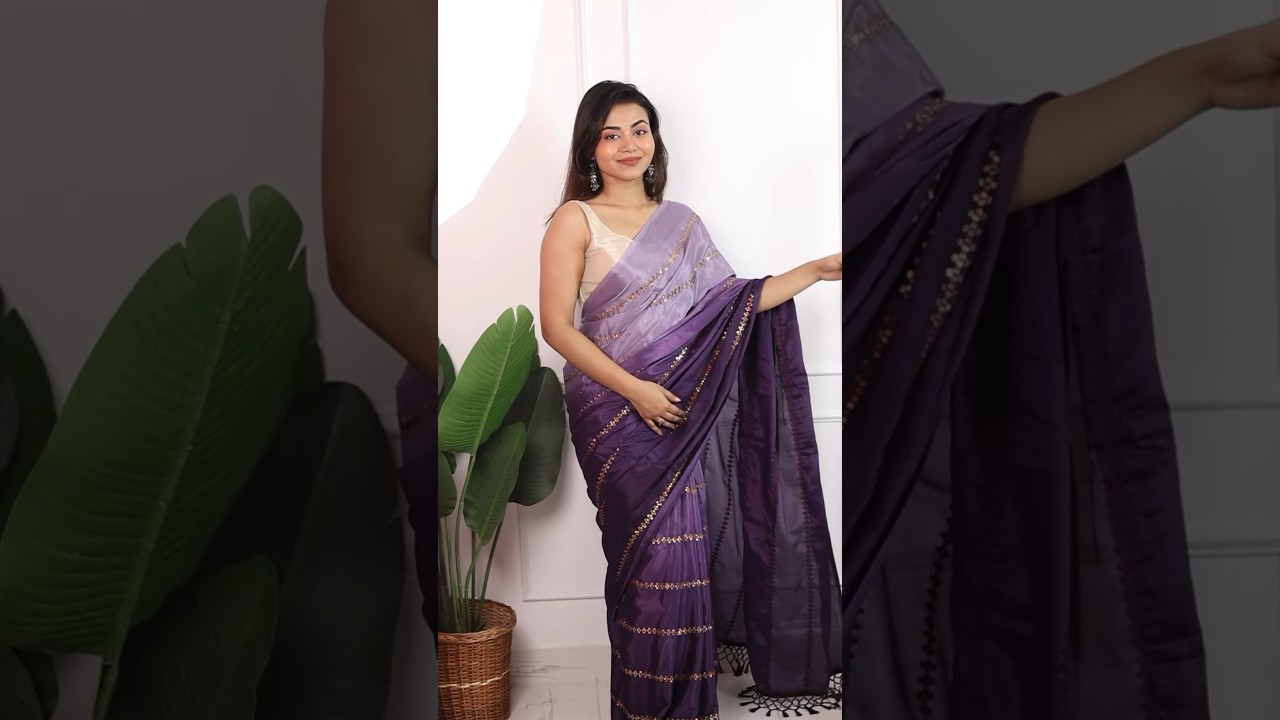 Meesho Wedding/Party Wear Saree 😍Watch full video for link✨