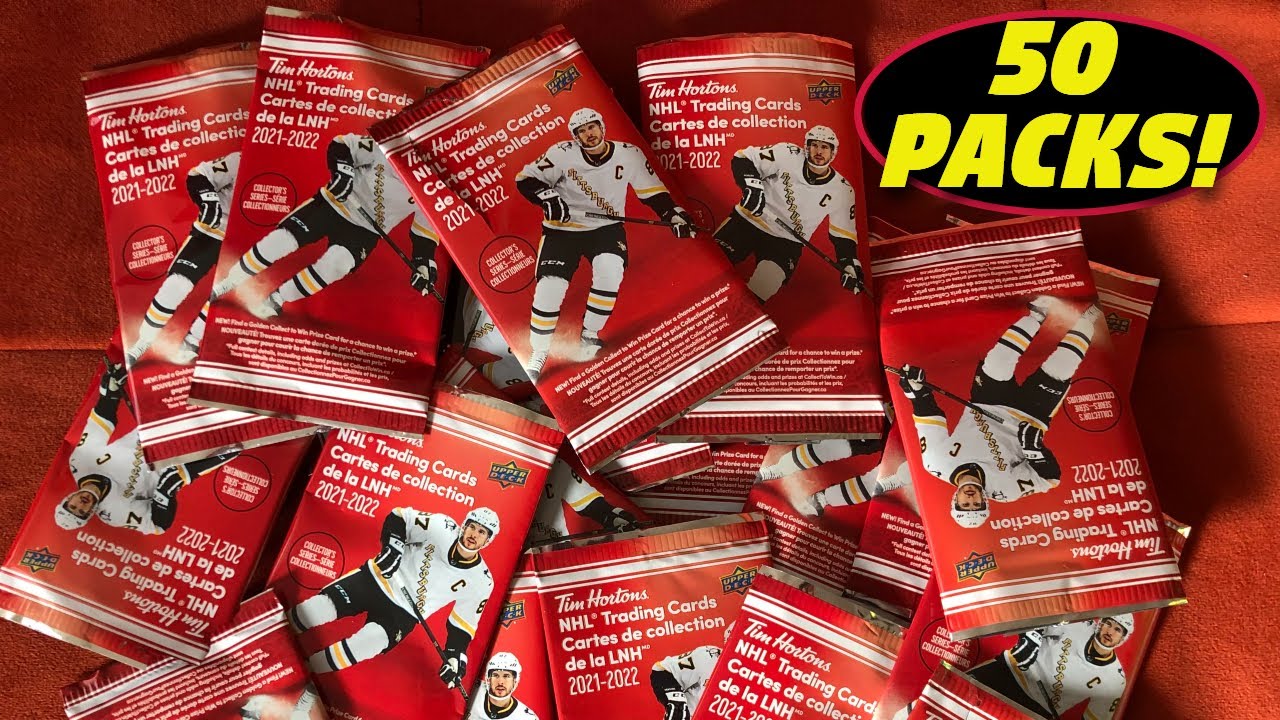 2021-22 Upper Deck Tim Hortons Hockey Cards (Opening 50 Packs!) (Box 2 Part 1)