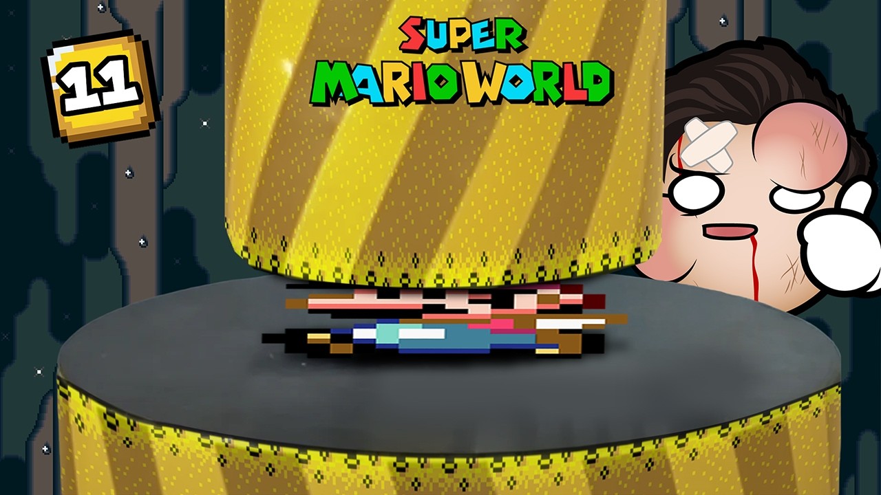 Hydraulic Pressed Mario | Super Mario World | part 11