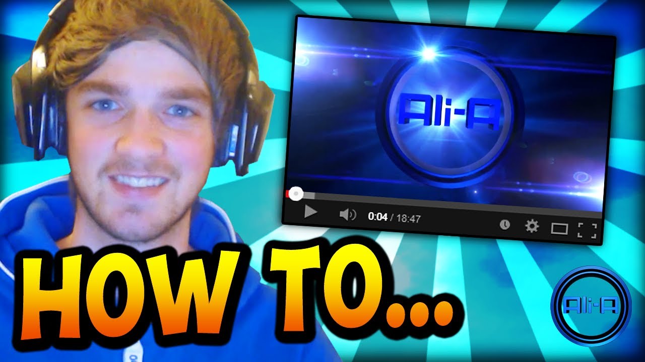 Ali-A - How I make my YouTube videos! =)