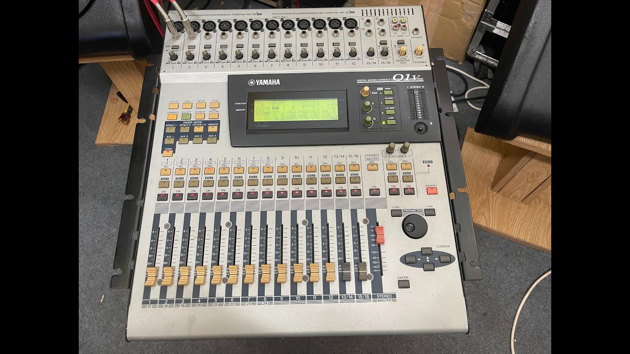 Mixer Yamaha 01V Hàng Cao Cấp Vừa Về Đến Sang Audio