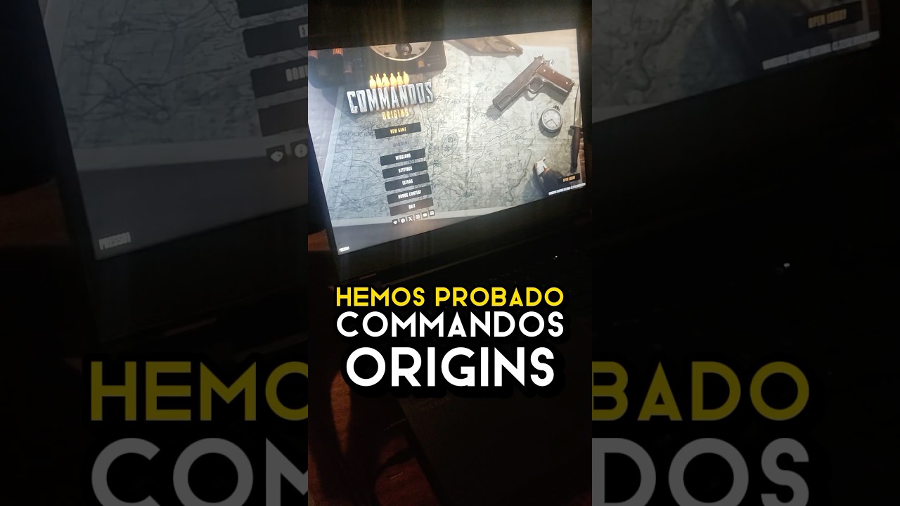&iexcl;Probamos el NUEVO Commandos Origins! 🪖🎖 #commandos #commandosorigins #gaming #retrogaming