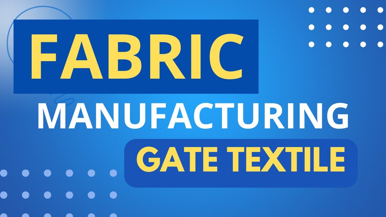 Fabric Manufacturing Basics | Important Concepts| Textile Engineering GATE #textilegate #gatetf