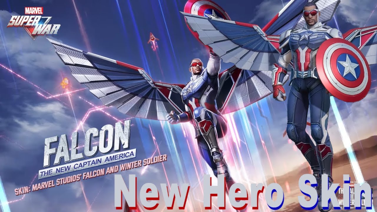 MARVEL Super War: Falcon New Hero Skin 