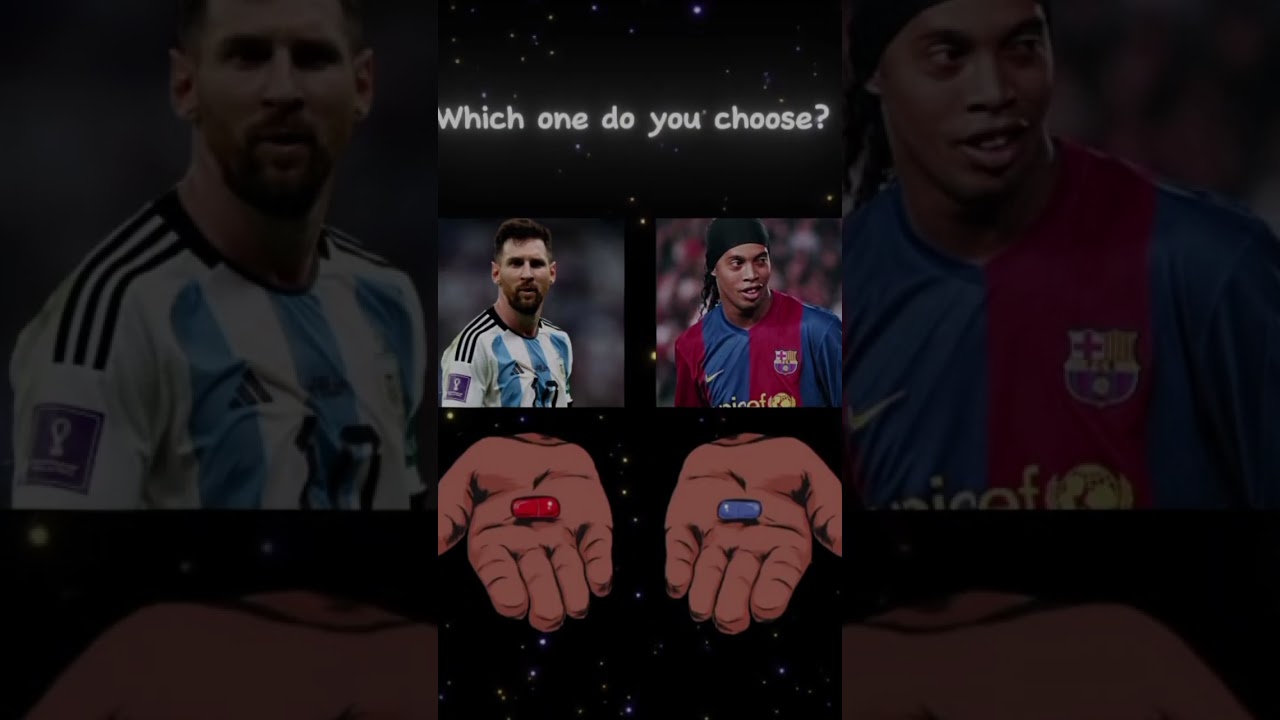 Cual elijes?? #edit #cr7 #messi #ronaldinho