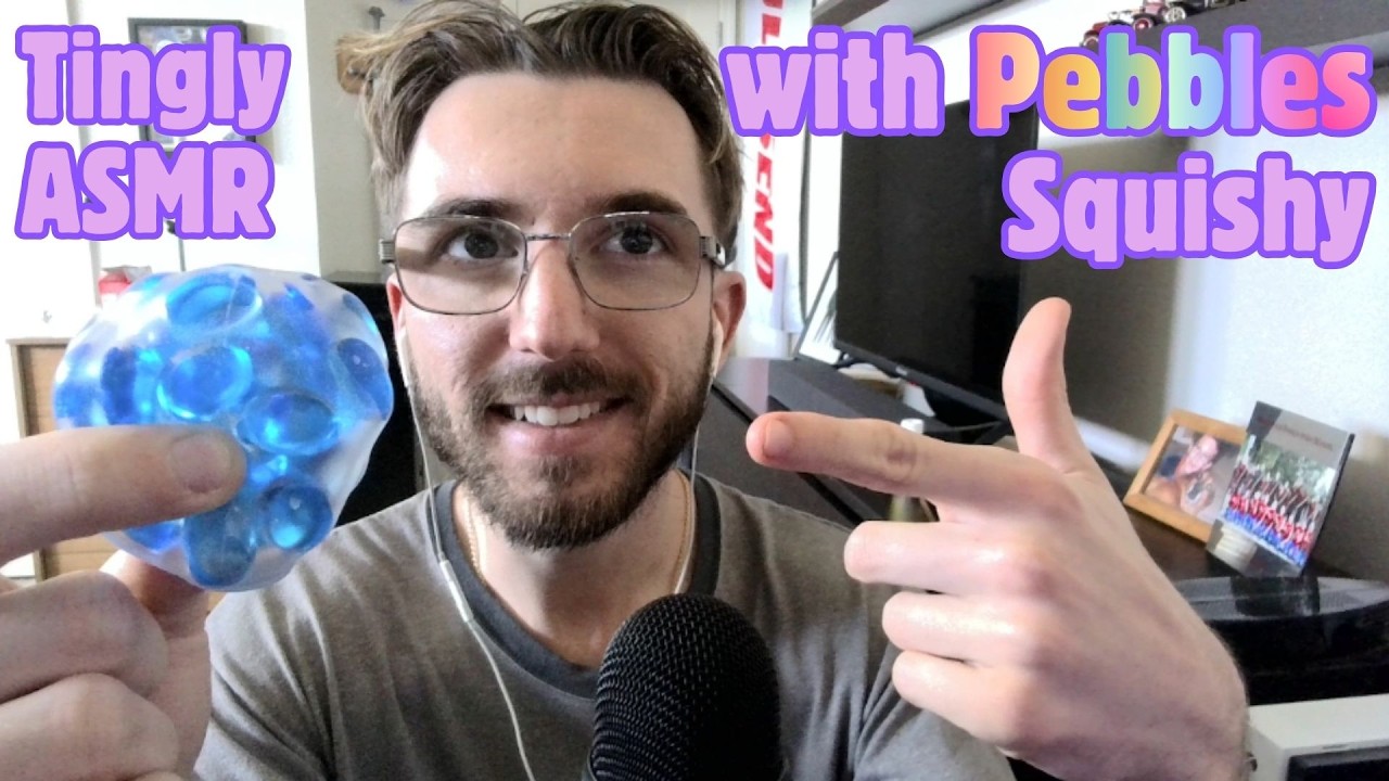 New Favorite Trigger?? Pebbles Squishy Toy ASMR 💙