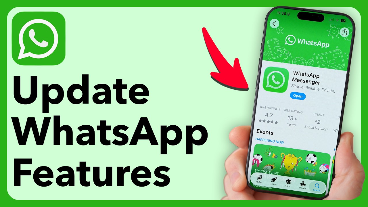 Как обновить WhatsApp на iPhone (новые функции)