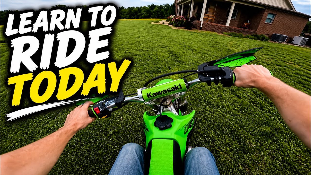 How To Ride A Dirt Bike!!    *For Beginners*