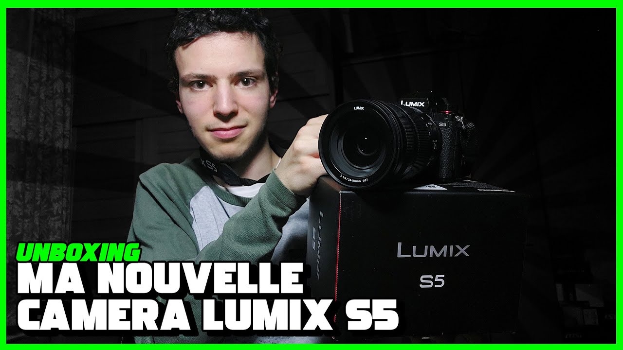 UNBOXING DE MA NOUVELLE CAMERA PLEIN FORMAT (Lumix S5)