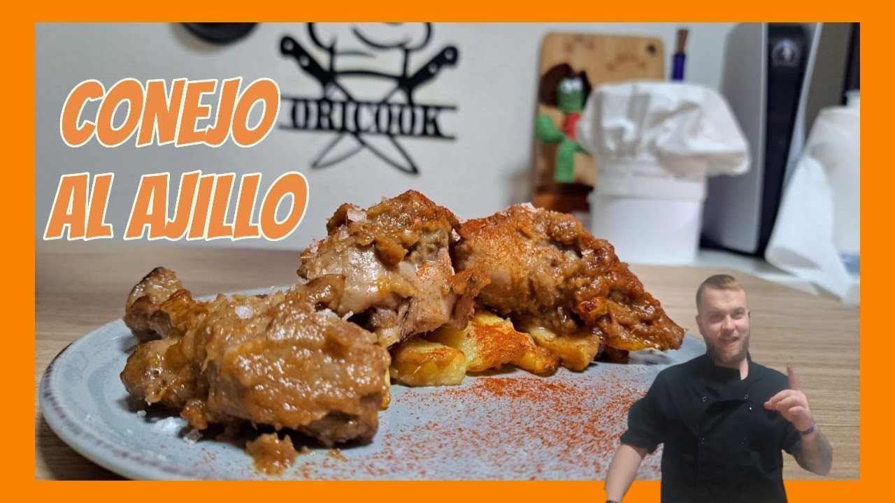 🐰🔥 Conejo al Ajillo: Receta Tradicional, Fácil y Deliciosa 🧄🥔