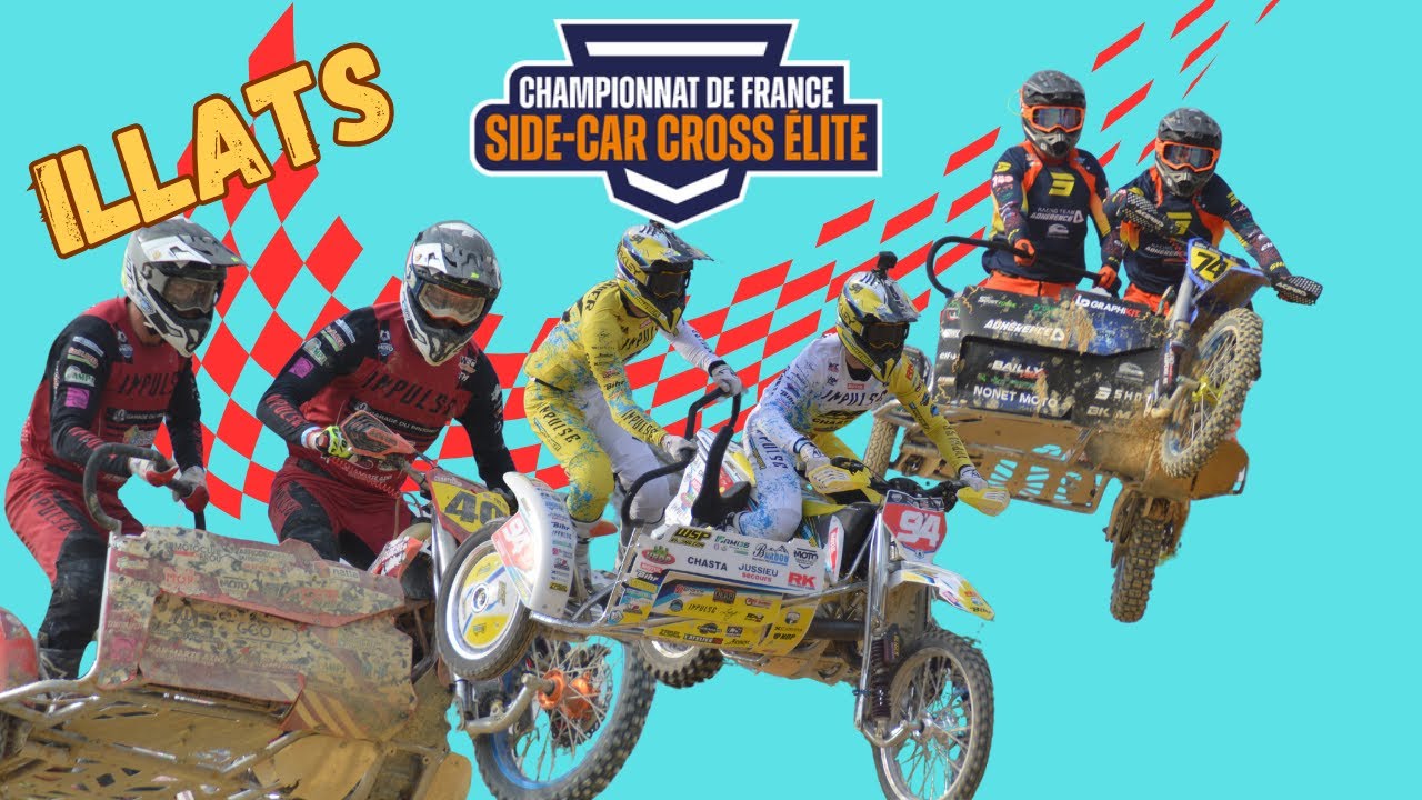 Side-car cross 2025// championnat de France Side-car cross Elite
