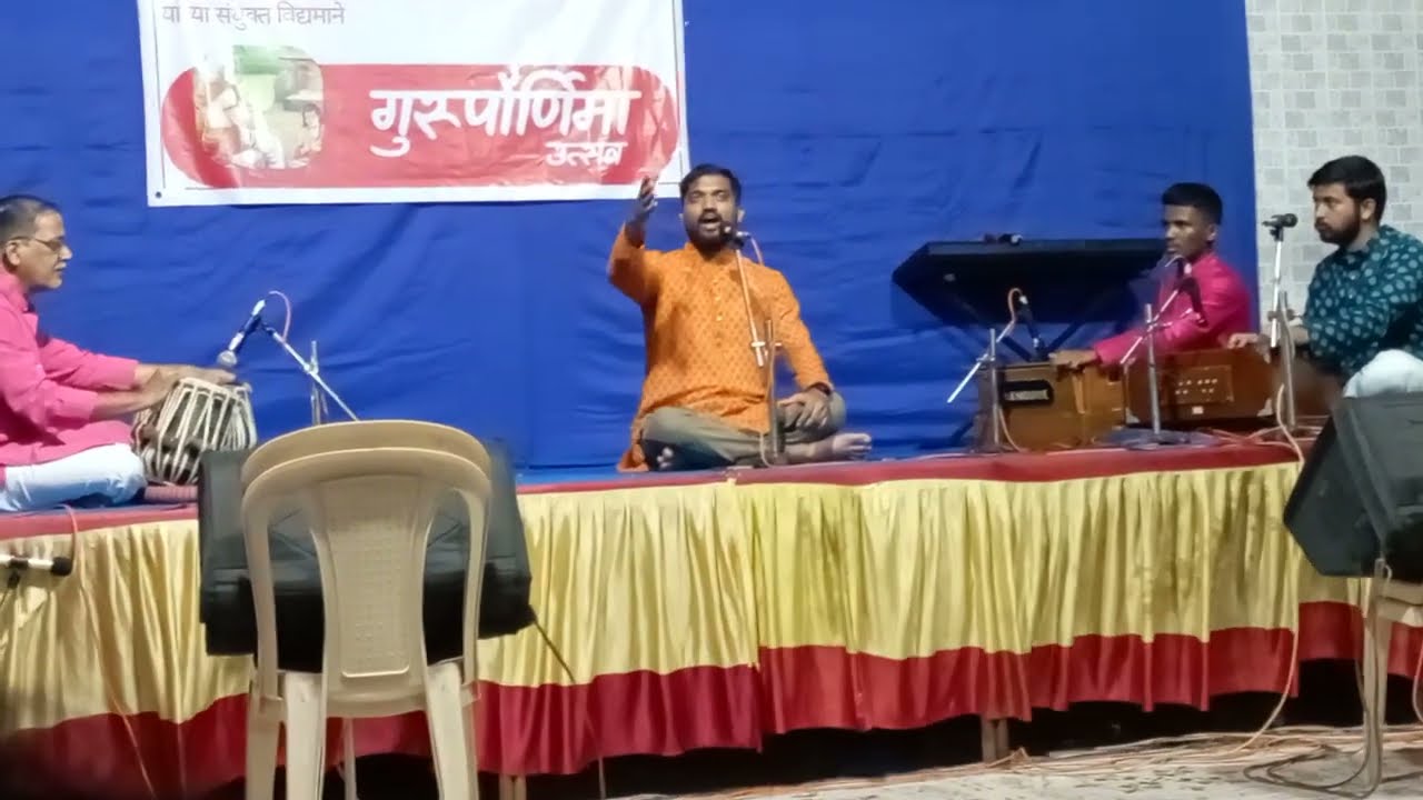 Aditya Apte sir Stage Performance Nalasopara East