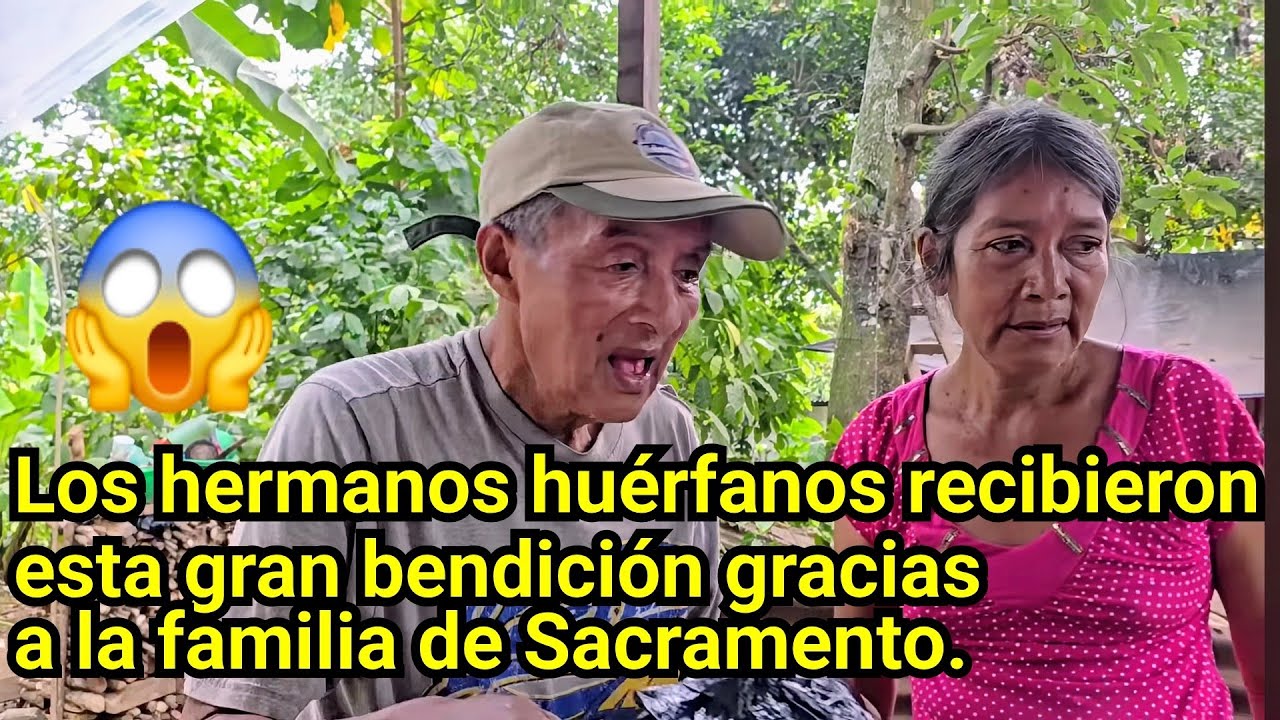 😱GRACIAS A LA FAMILIA DE SACRAMENTO, LOS HERMANOS HUÉRFANOS RECIBIERON ESTA GRAN BENDICIÓN.😱