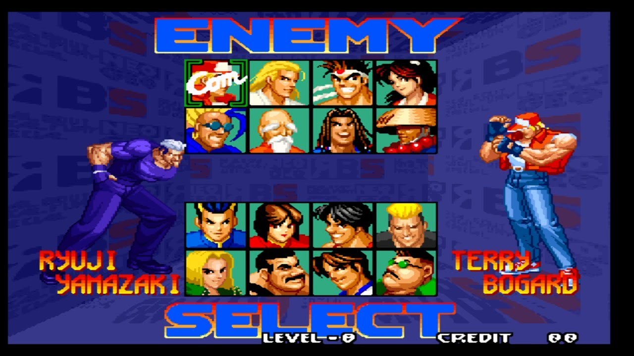 REAL BOUT FATAL FURY SPECIAL YAMAZAKI NIVEL 8
