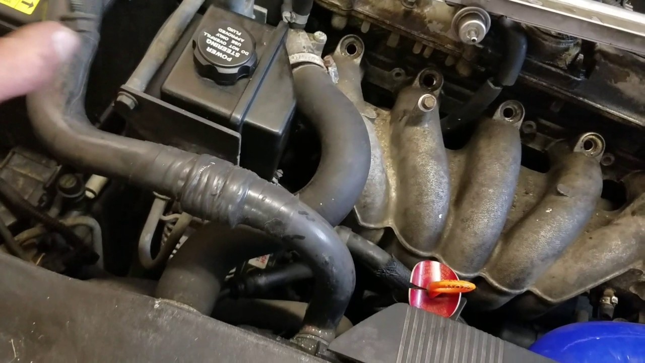 Volvo 850 turbo  NA Manifold swap, part Duex